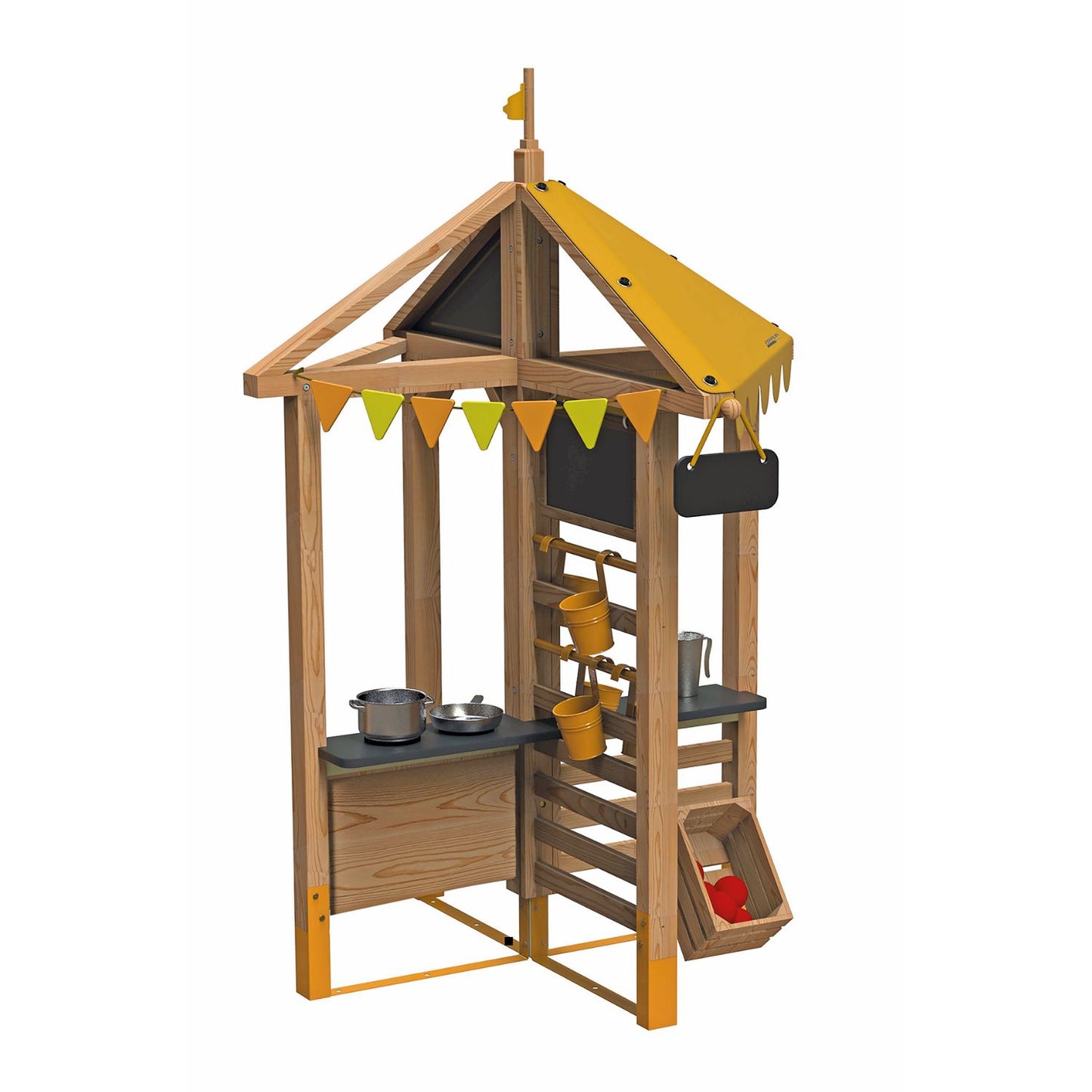 Kiosk 4-In-1 | Outdoor Pretend Play Toy For Kids