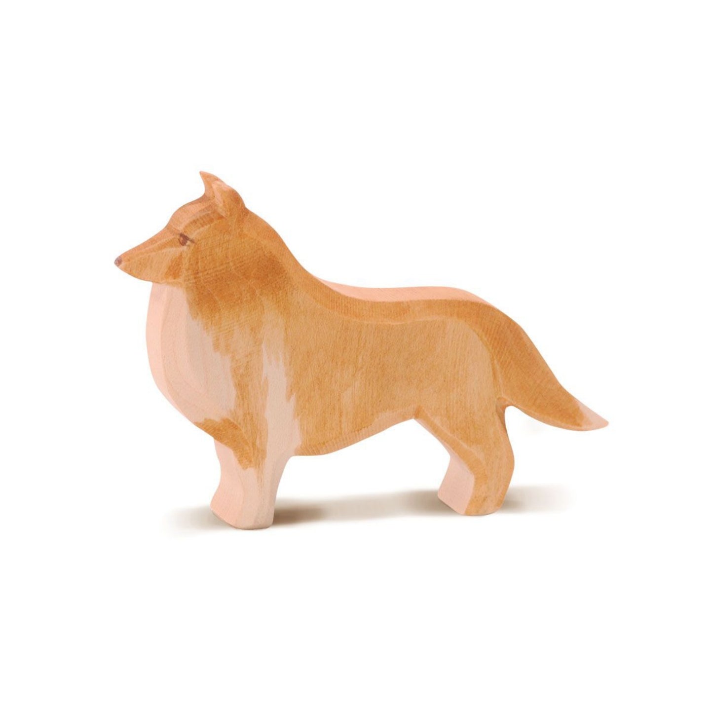 Collie Dog | Farm Animal Figure | Wooden Toys for Kids