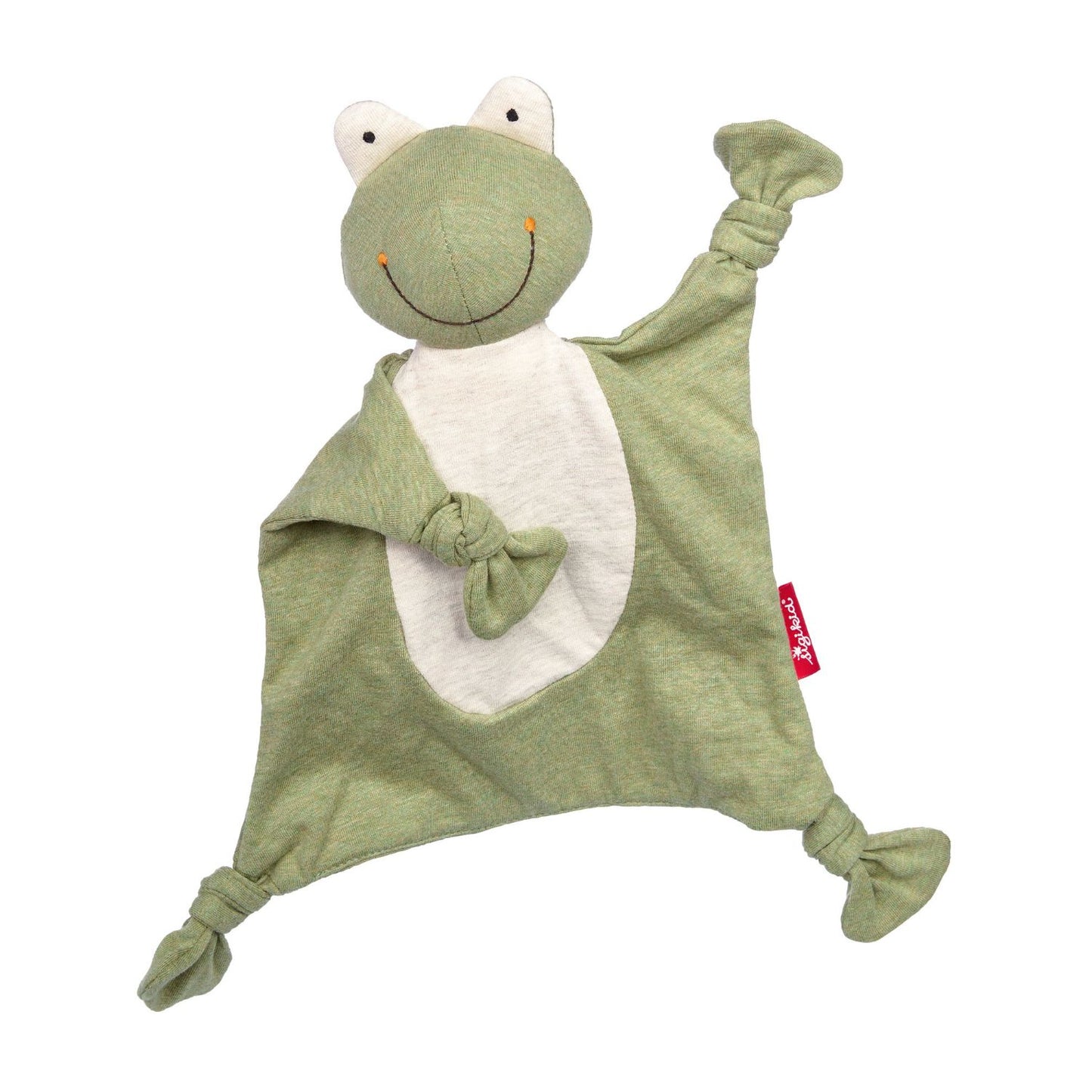 Frog | Organic Baby Comforter | Baby’s First Soft Toy