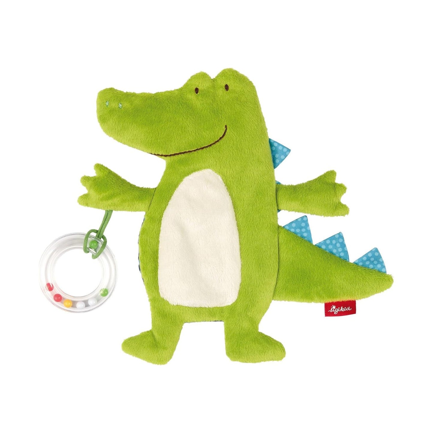 Crocodile | Crinkly Grasping Toy and Rattle | Baby’s First Soft Toy