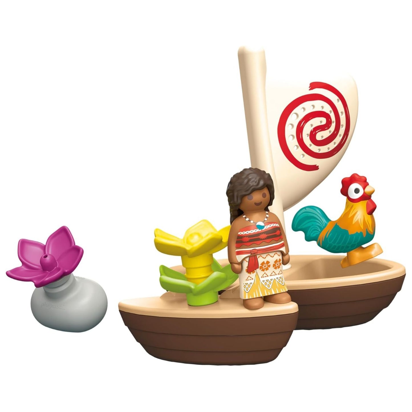 Moana's Sail Boat | Junior Aqua | Bath Toys | Eco-Plastic | 1 - 4 Years