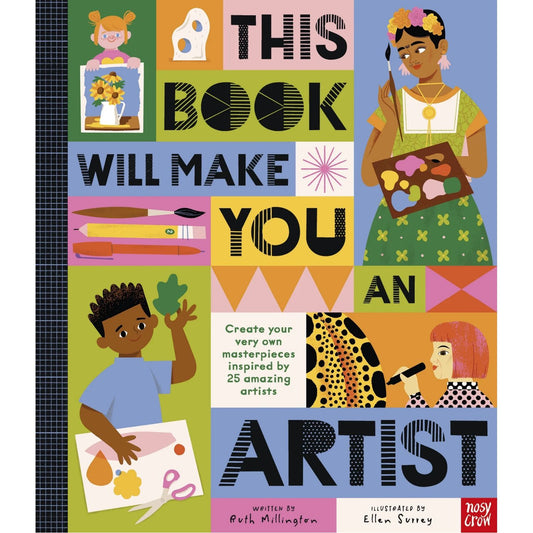 This Book Will Make You An Artist | Hardcover | Children's Book on Art