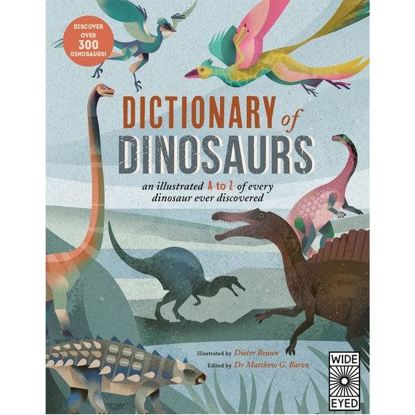 Dictionary of Dinosaurs | Paperback | Children's Book on Dinosaurs & Prehistoric Life