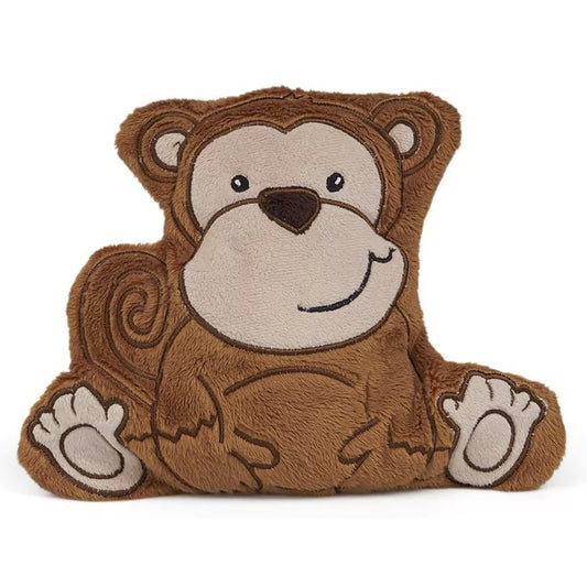 Monkey | Natural Warming Pillow for Baby and Toddler | Grape Seed Filling | Made in Germany