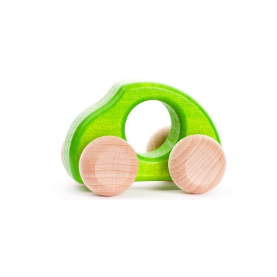 Green Beetle Car | Wooden Activity Toy for Babies & Toddlers