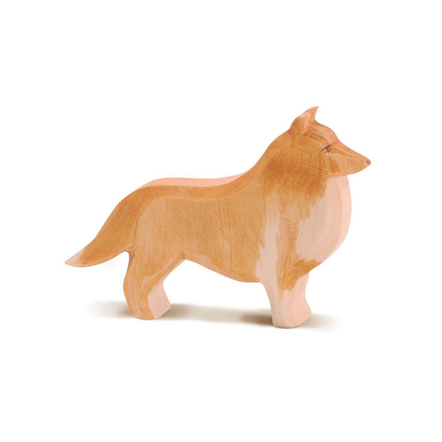 Collie Dog | Farm Animal Figure | Wooden Toys for Kids