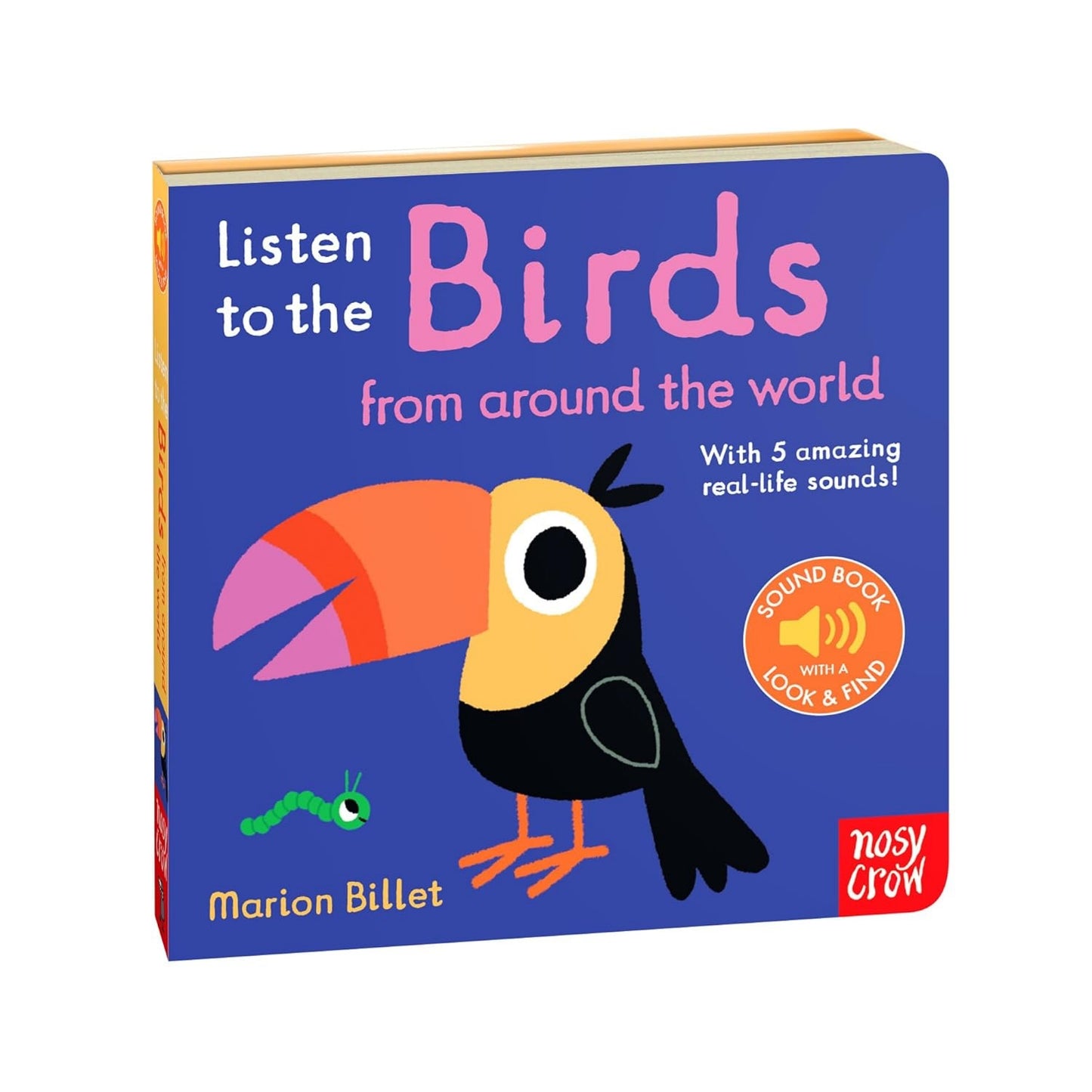 Listen to the Birds From Around the World | Interactive Board Book for Children