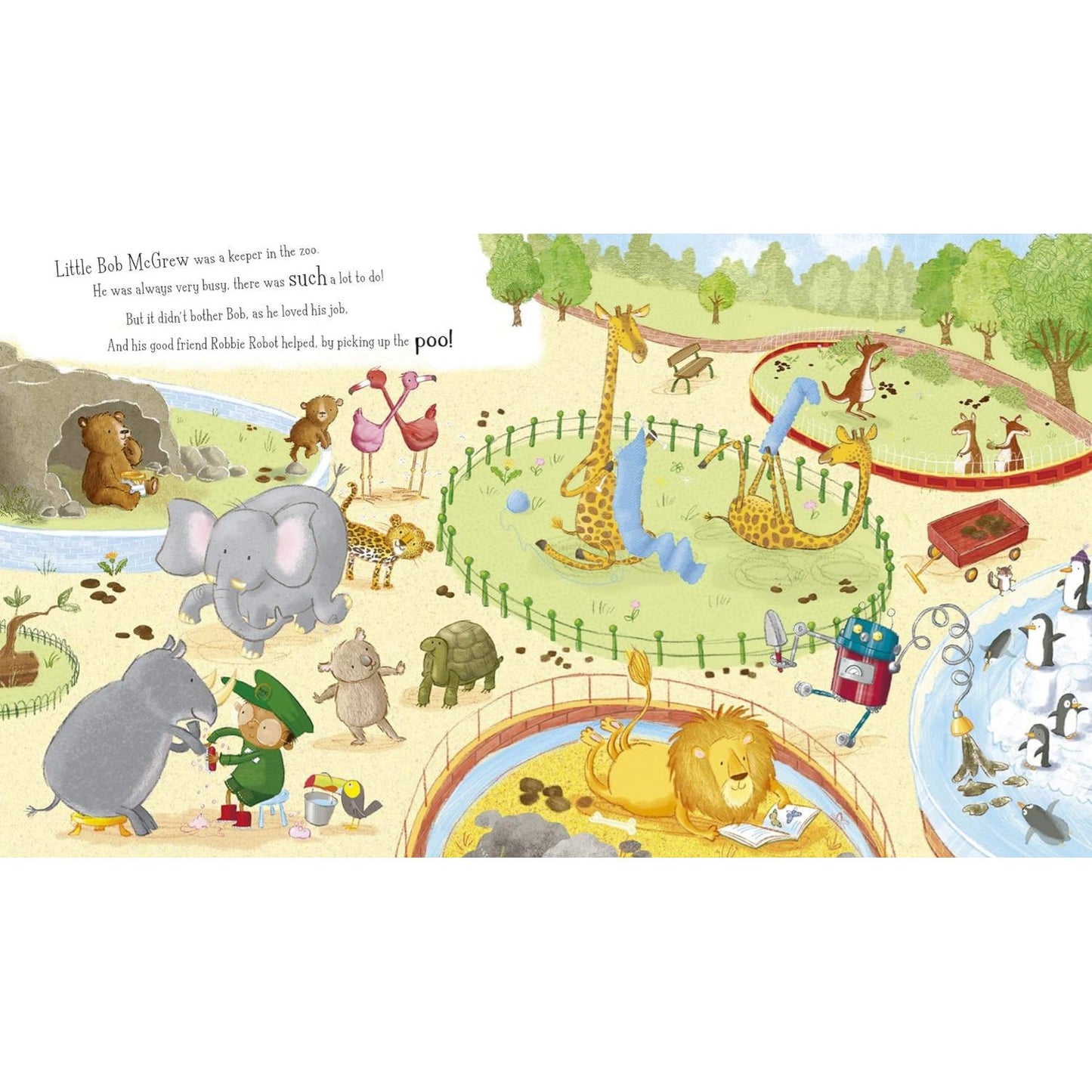 The Great Poo Mystery - Poo In The Zoo | Paperback | Children’s Book