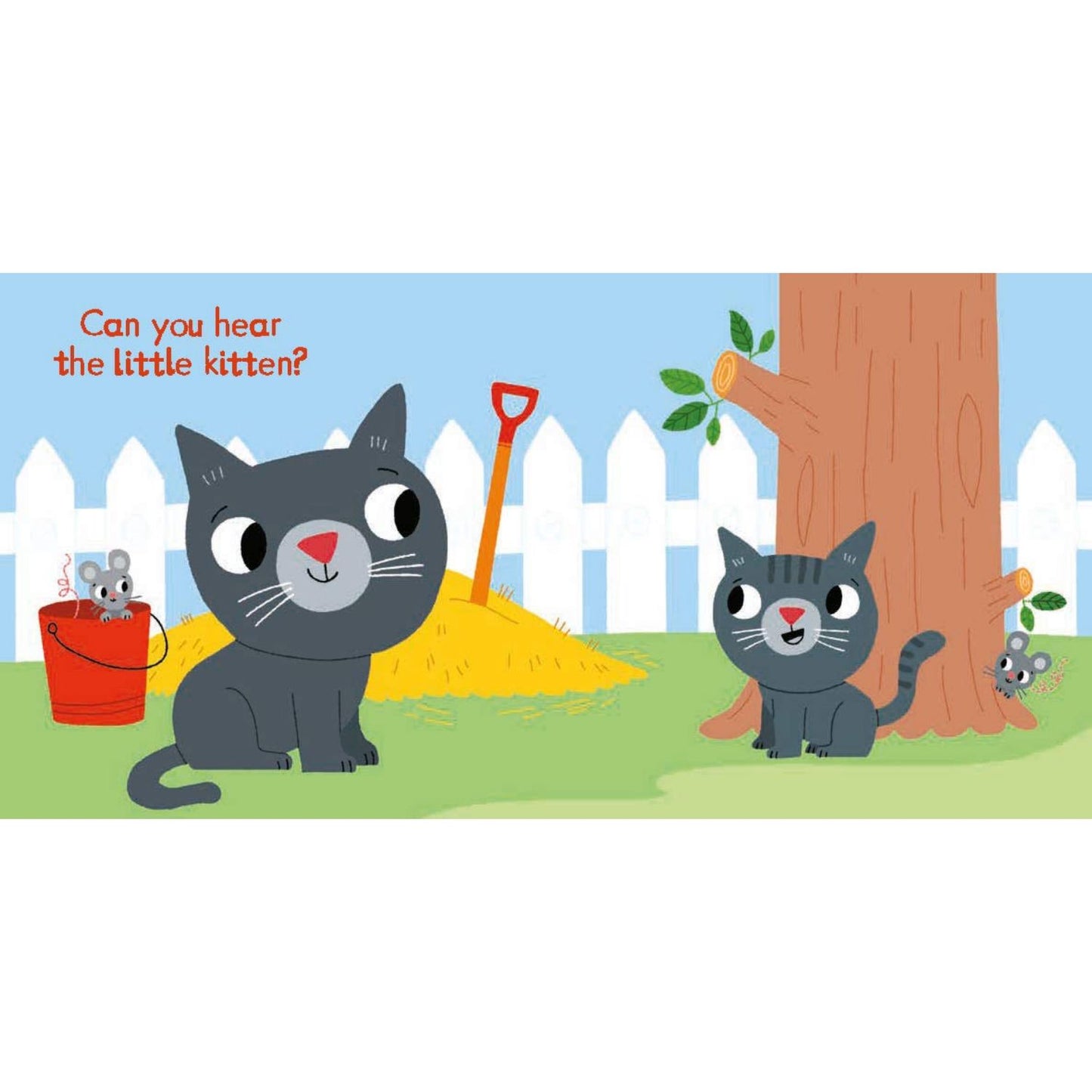 Listen to the Baby Animals | Interactive Board Book for Children