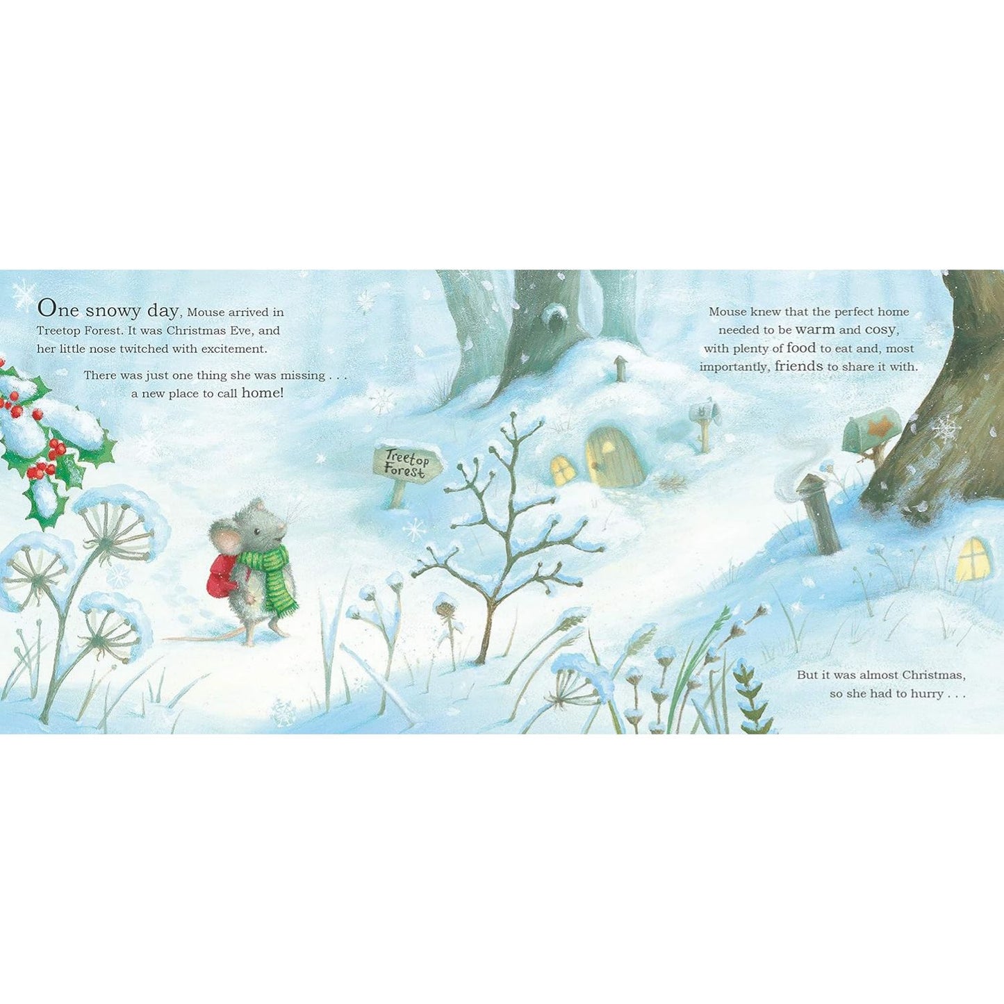 A House for Christmas Mouse | Board Book | Children’s Book