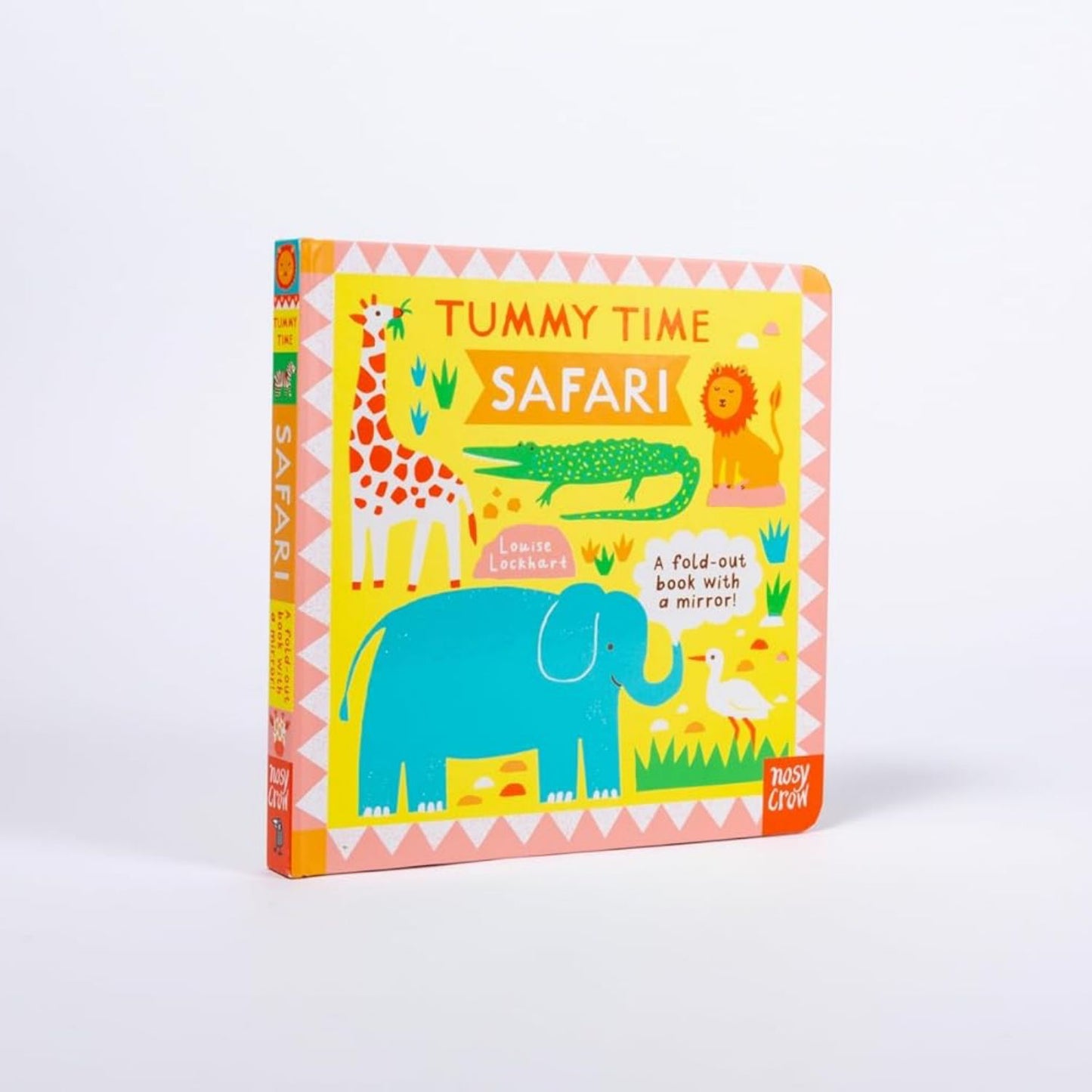 Tummy Time: Safari | Interactive Board Book for Babies & Toddlers