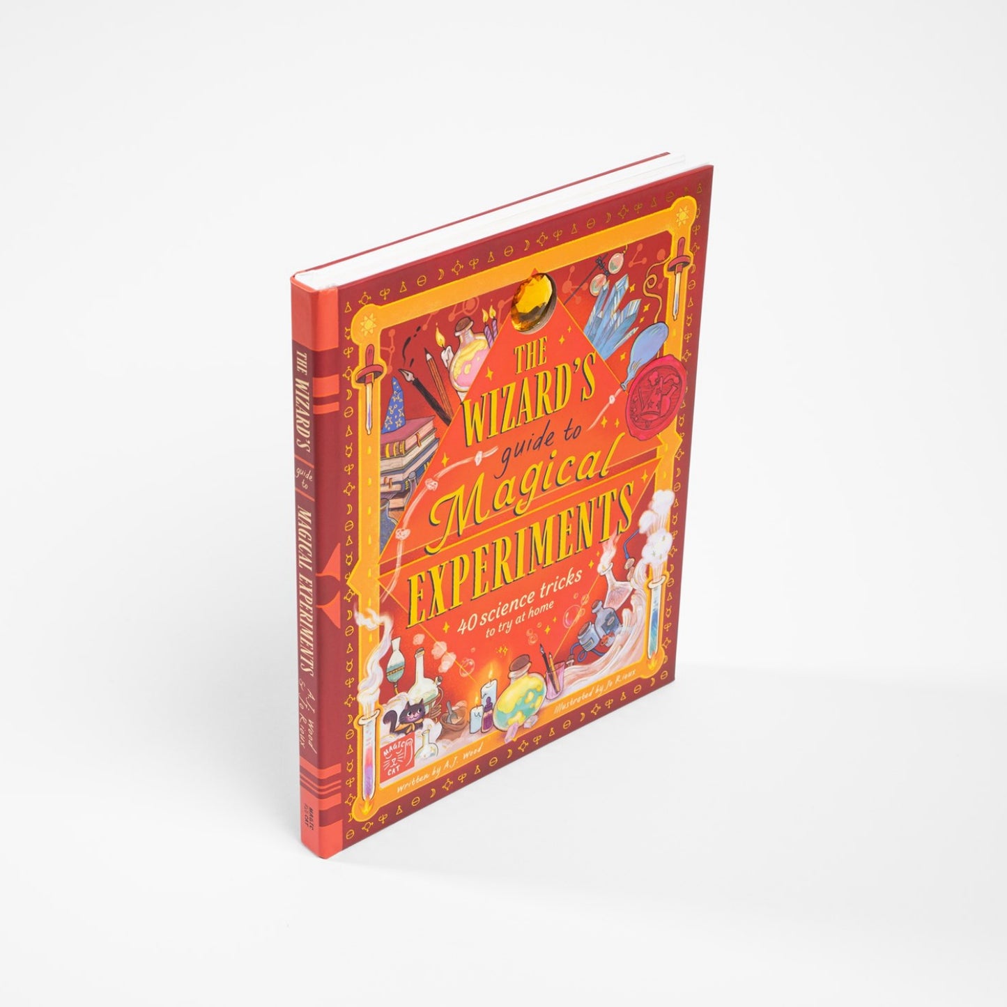 The Wizard's Guide to Magical Experiments - 40 science experiments to try at home | Hardcover | Children's Book on Science