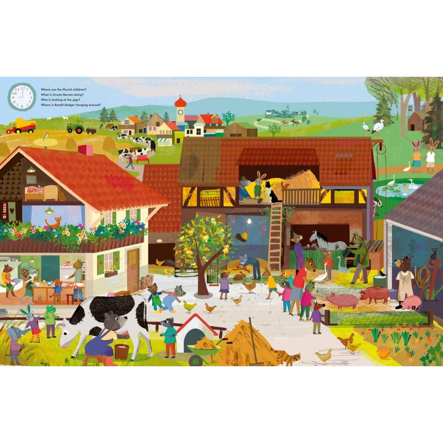 A Day on Fluffyville Farm: A Look-And-Find-Book | Board Book | Children’s Book