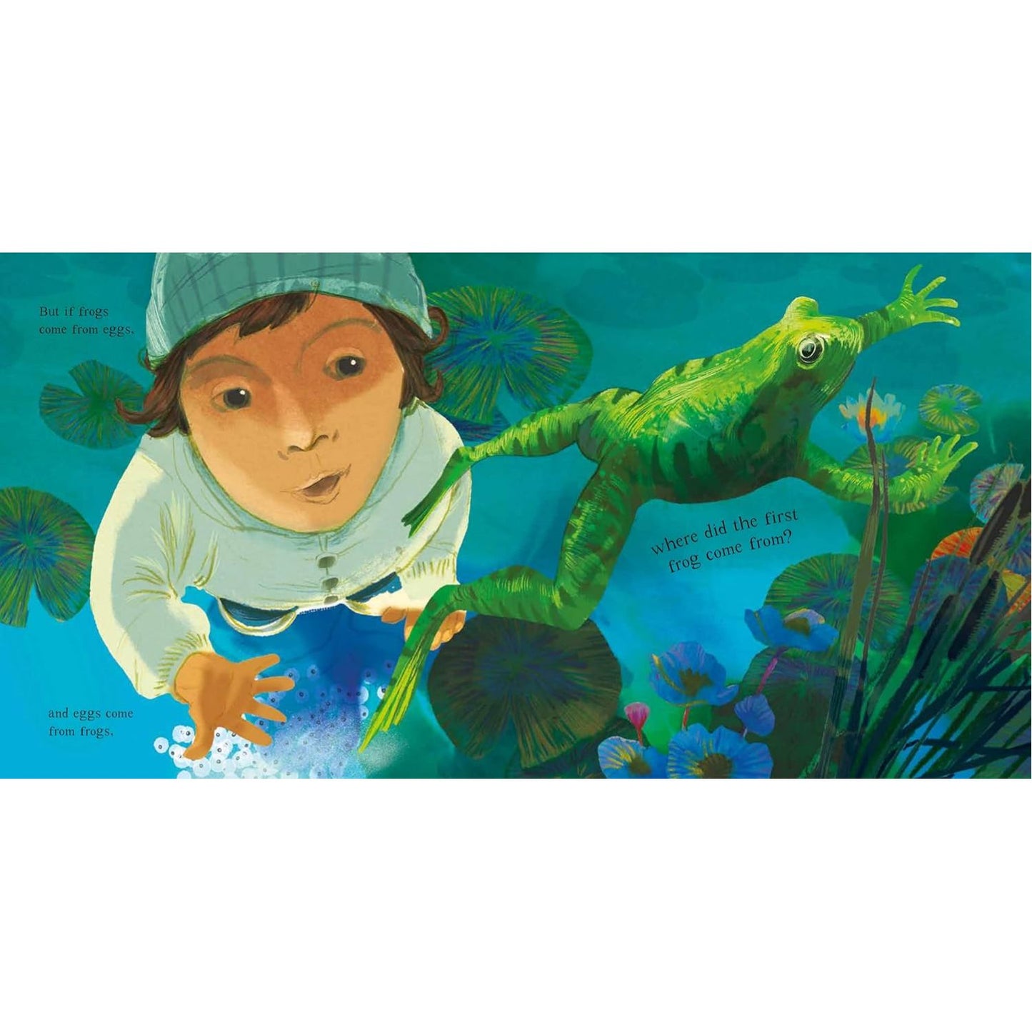 Frog - A Story of Life on Earth | Hardcover | Children's Book on Nature