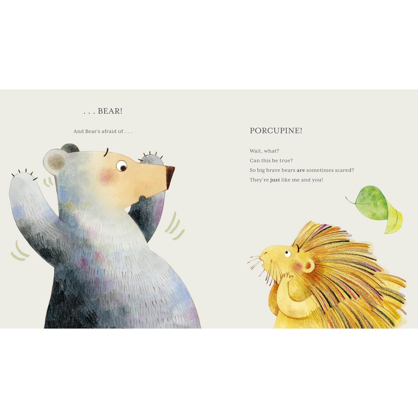 Brave Bears Don't Get Scared | Hardcover | Children’s Book on Feelings and Emotions