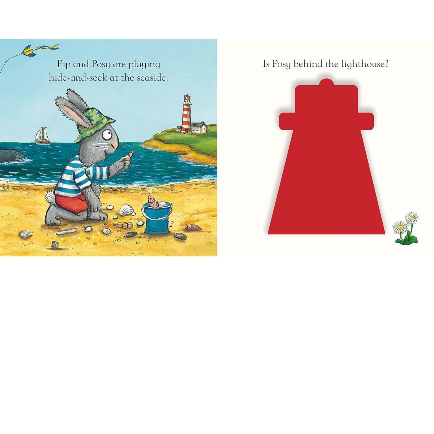 Pip & Posy, Where Are You? At The Seaside | Felt Flaps Board Book