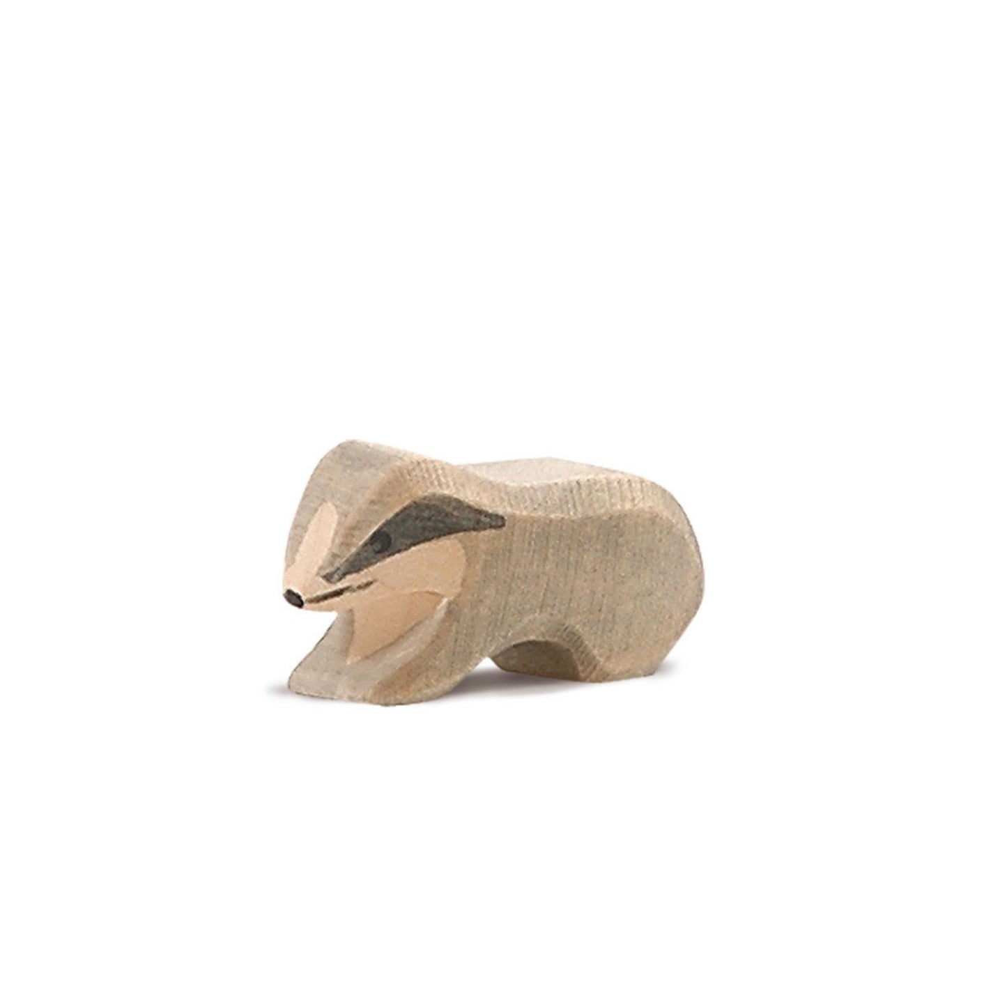 Small Badger | Woodland Animal Figure | Wooden Toys for Kids