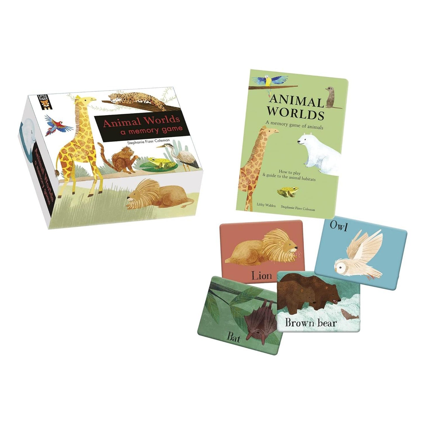 Animal Worlds: A Memory Game | Memory Game For Kids