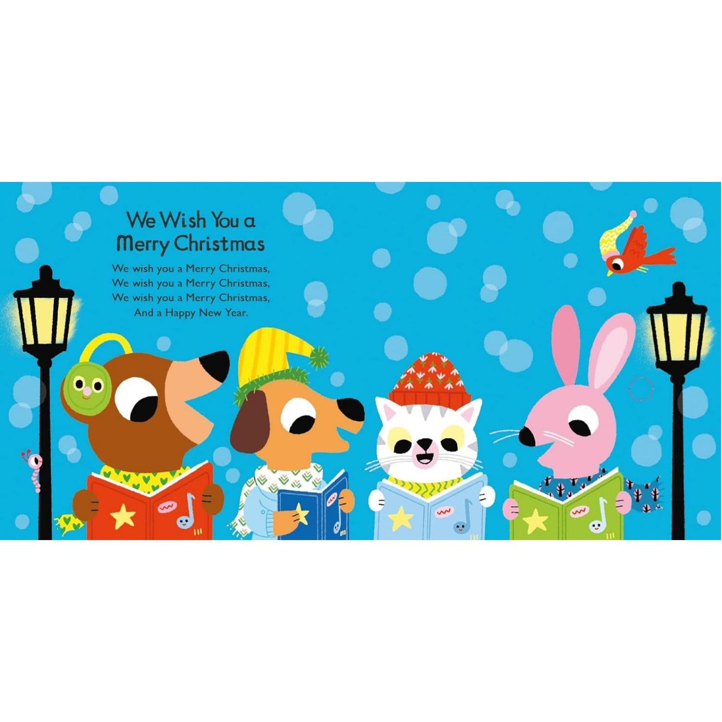 Listen to the Christmas Songs | Interactive Board Book for Children