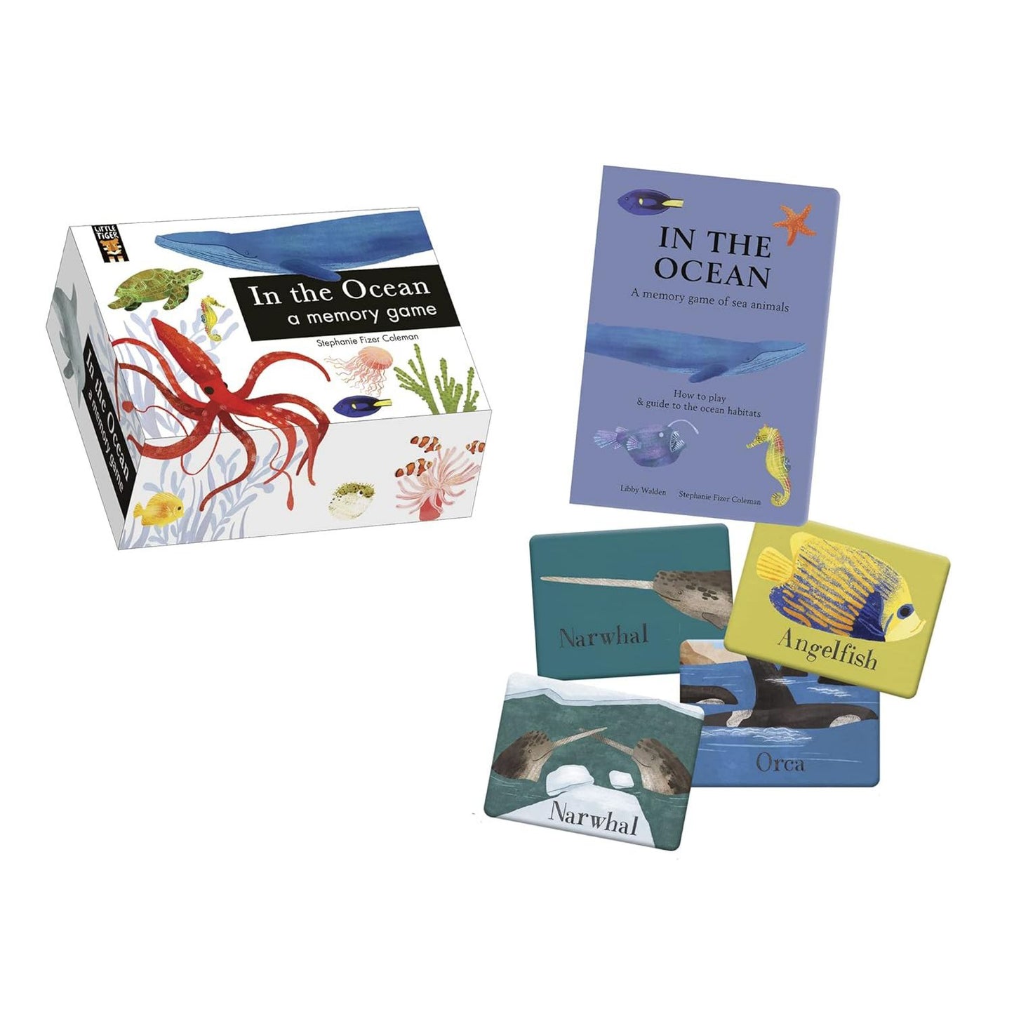 In the Ocean: A Memory Game | Memory Game For Kids