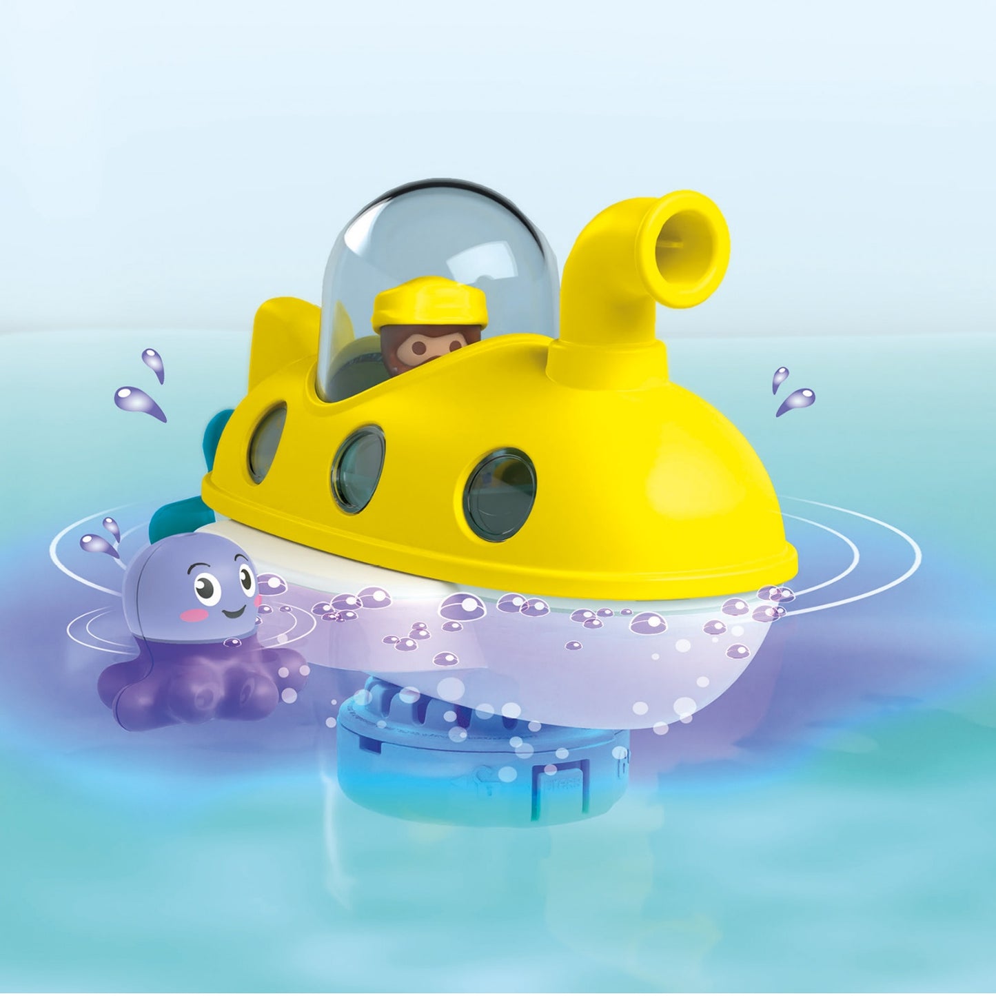 Colourful Submarine | Junior Aqua & Tinti | Bath Toys | 1 - 4 Years