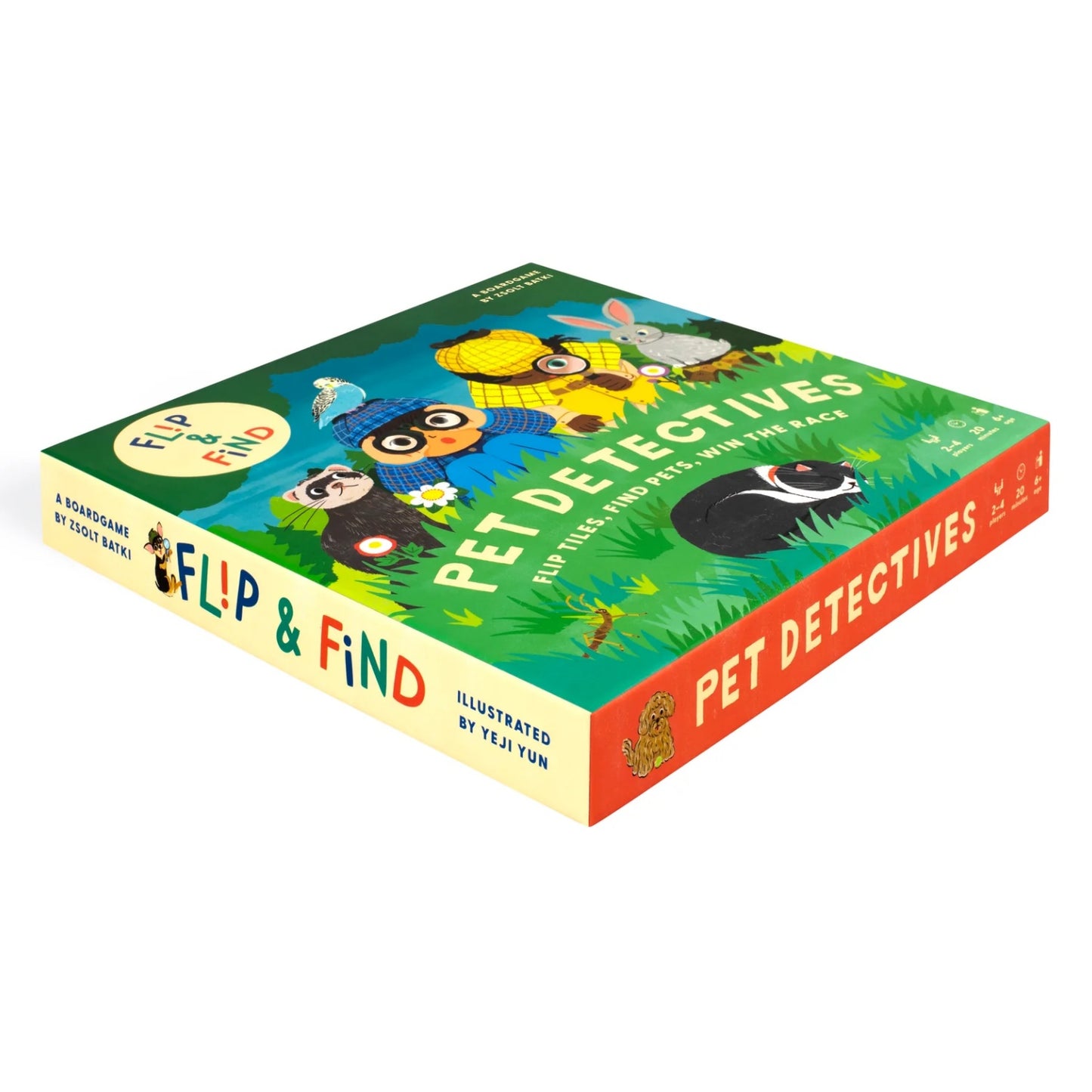Flip and Find: Pet Detectives | Children's Board Games