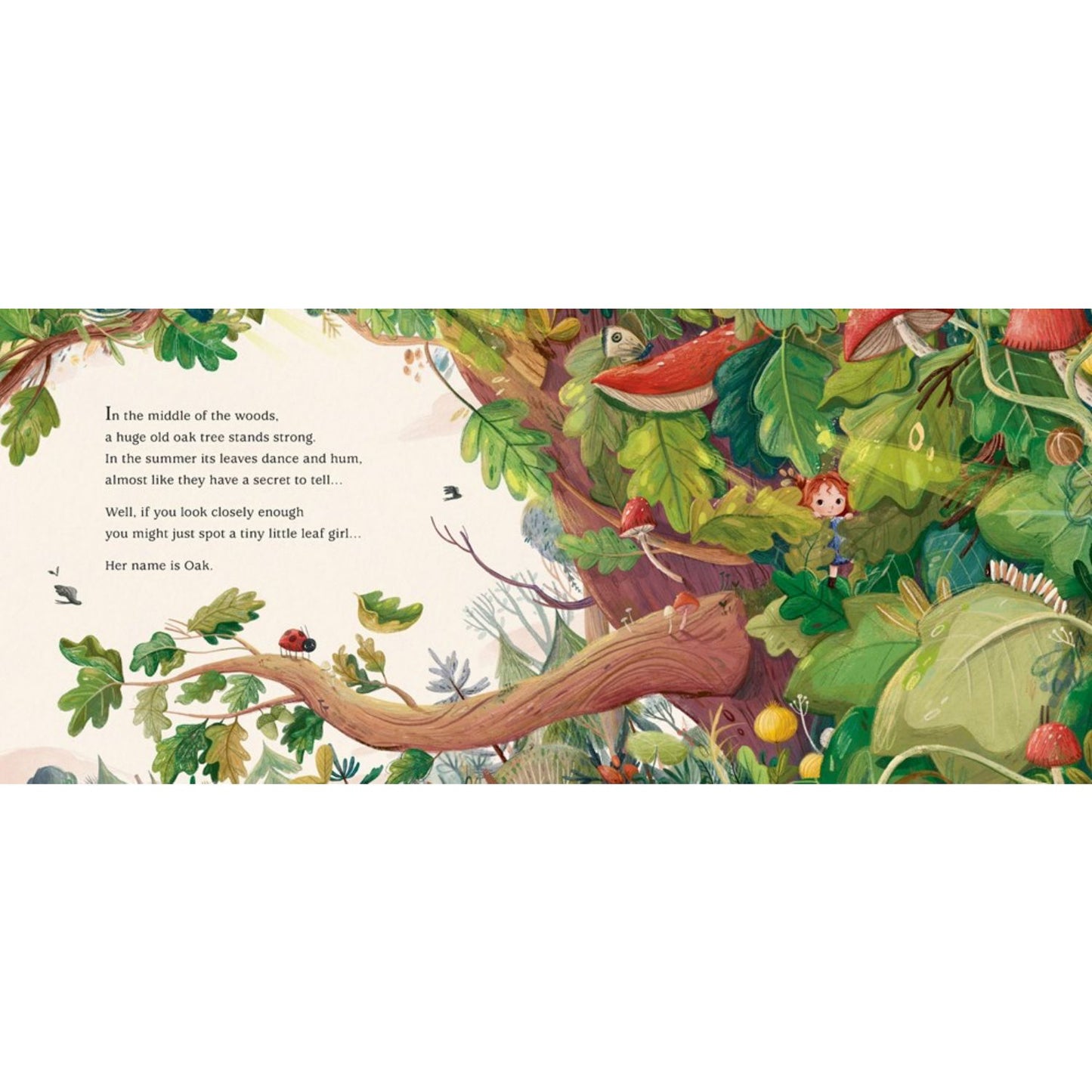 Oak, the Littlest Leaf Girl | Hardcover | Tales & Myths for Children