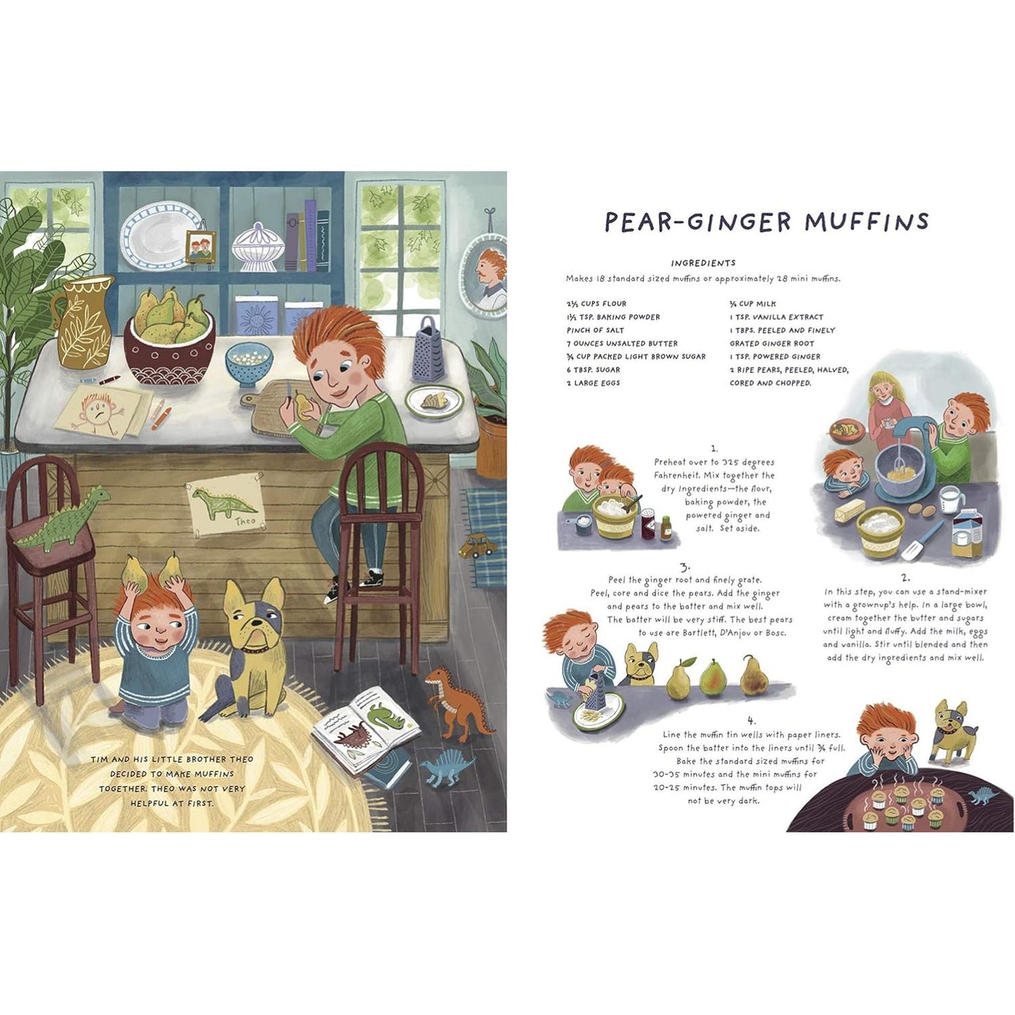 Pie for Breakfast: Simple Baking Recipes for Kids | Hardcover | Children's Cookbook