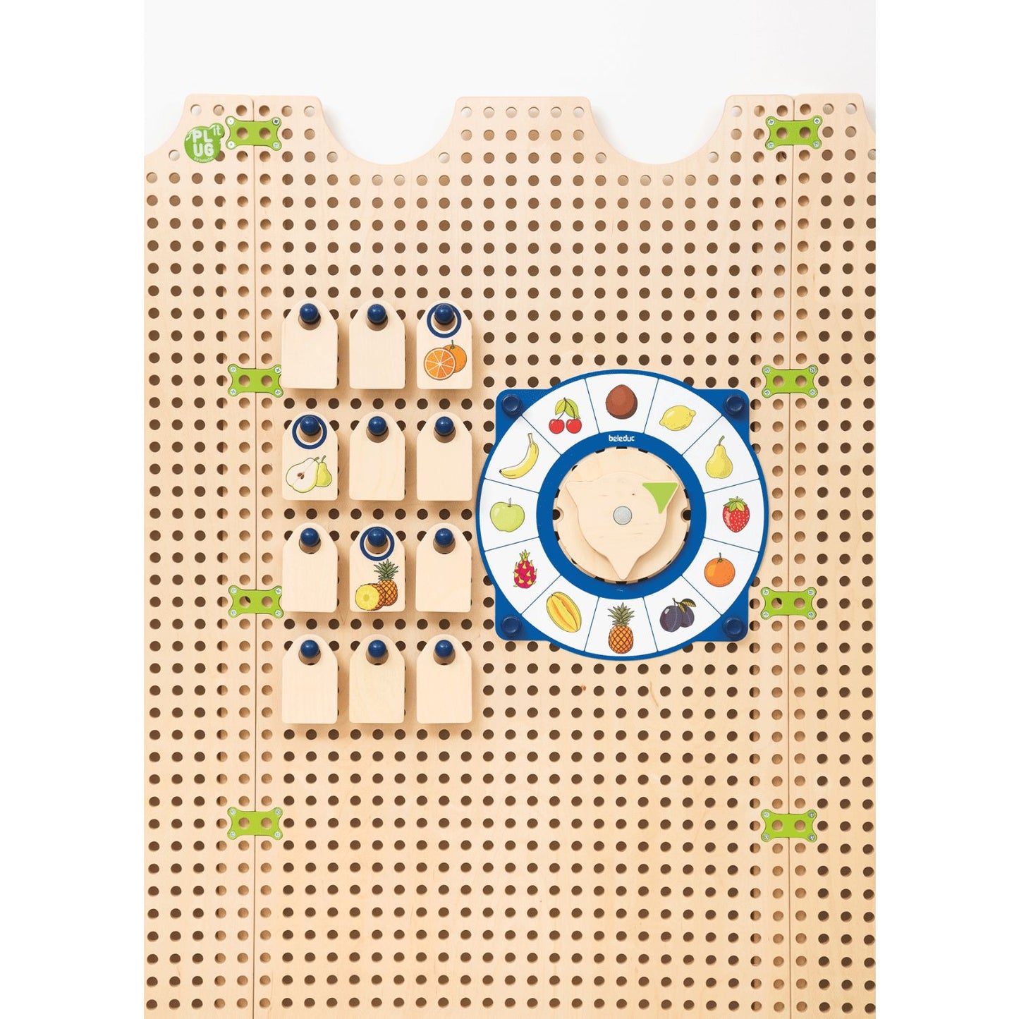 Clock & Action Foil | PLUG-it - Educational Play System For Kids