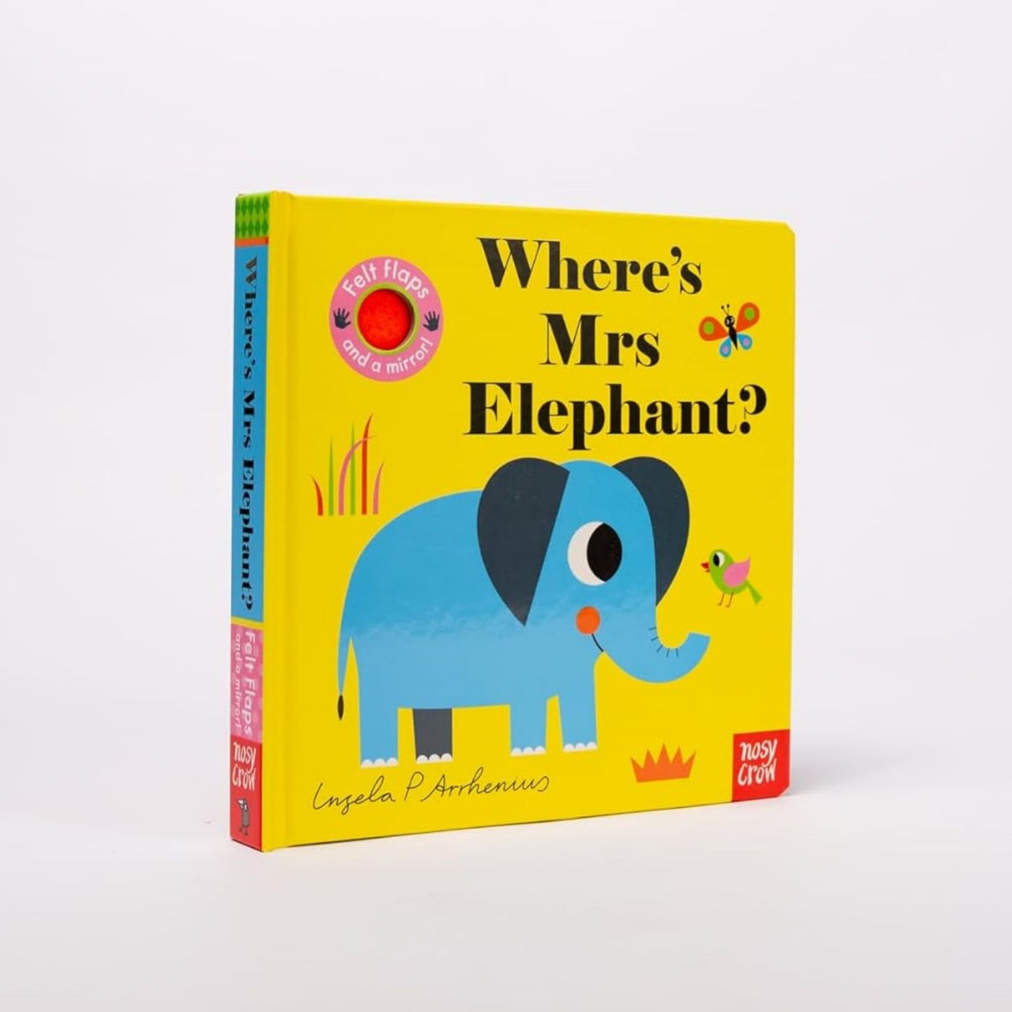 Where's Mrs Elephant? | Felt Flaps Board Book for Babies & Toddlers