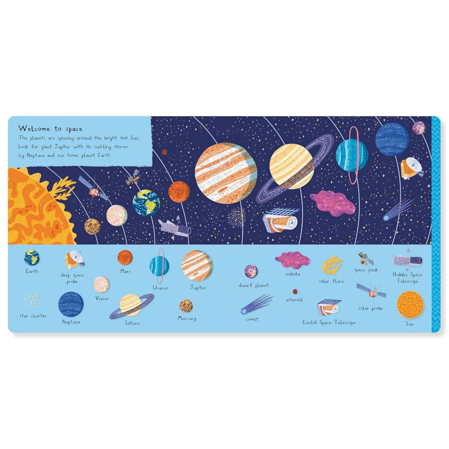 There are 101 Things to Find in Space | Children's Board Book on Aeronautics & Space