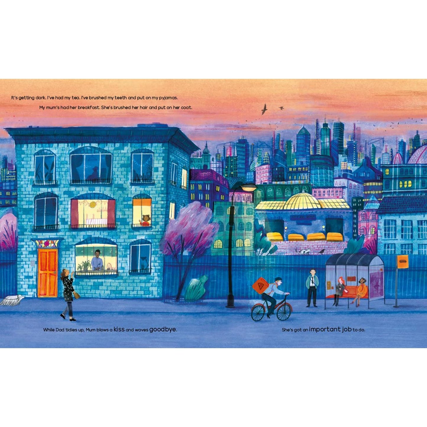 All Through the Night: People Who Work While We Sleep | Paperback | Children's Book