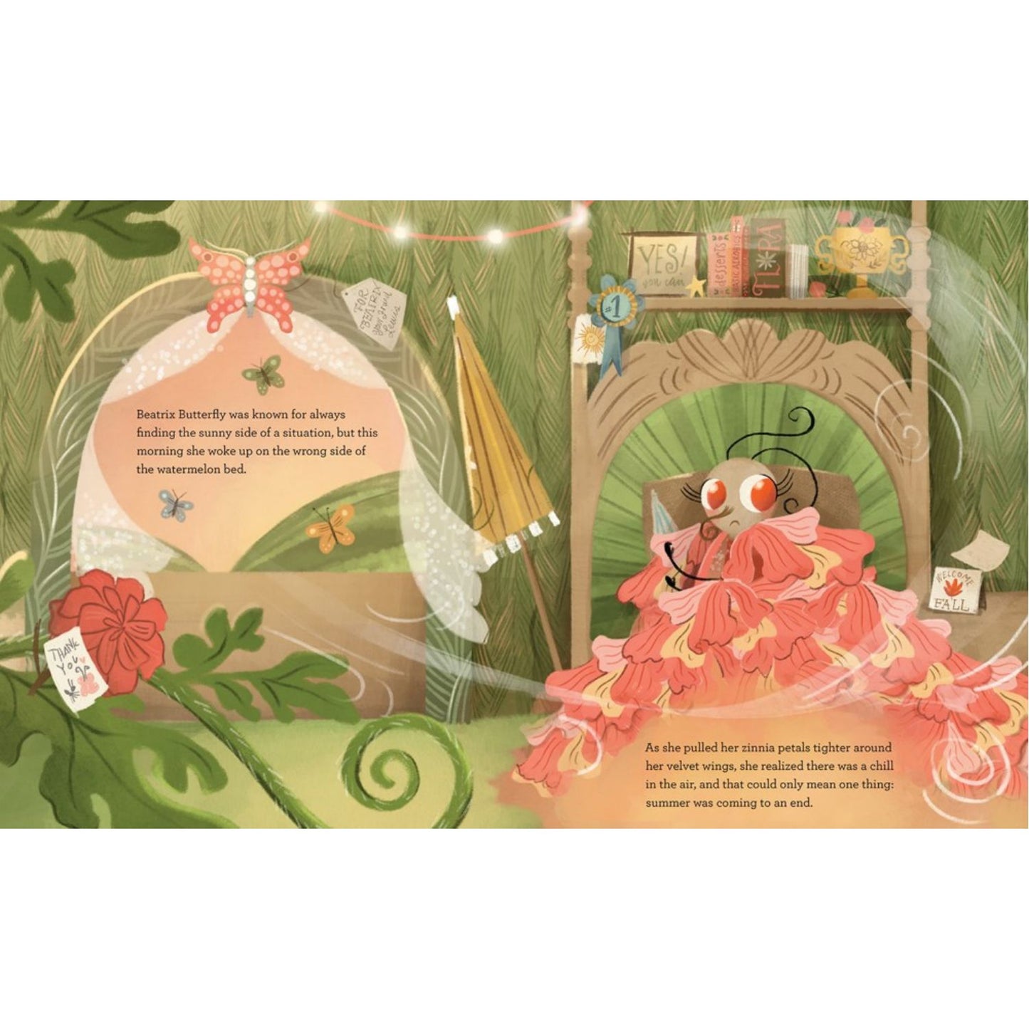 Beatrix Butterfly Wings It for Once | Hardcover | Children's Book on Feelings & Emotions