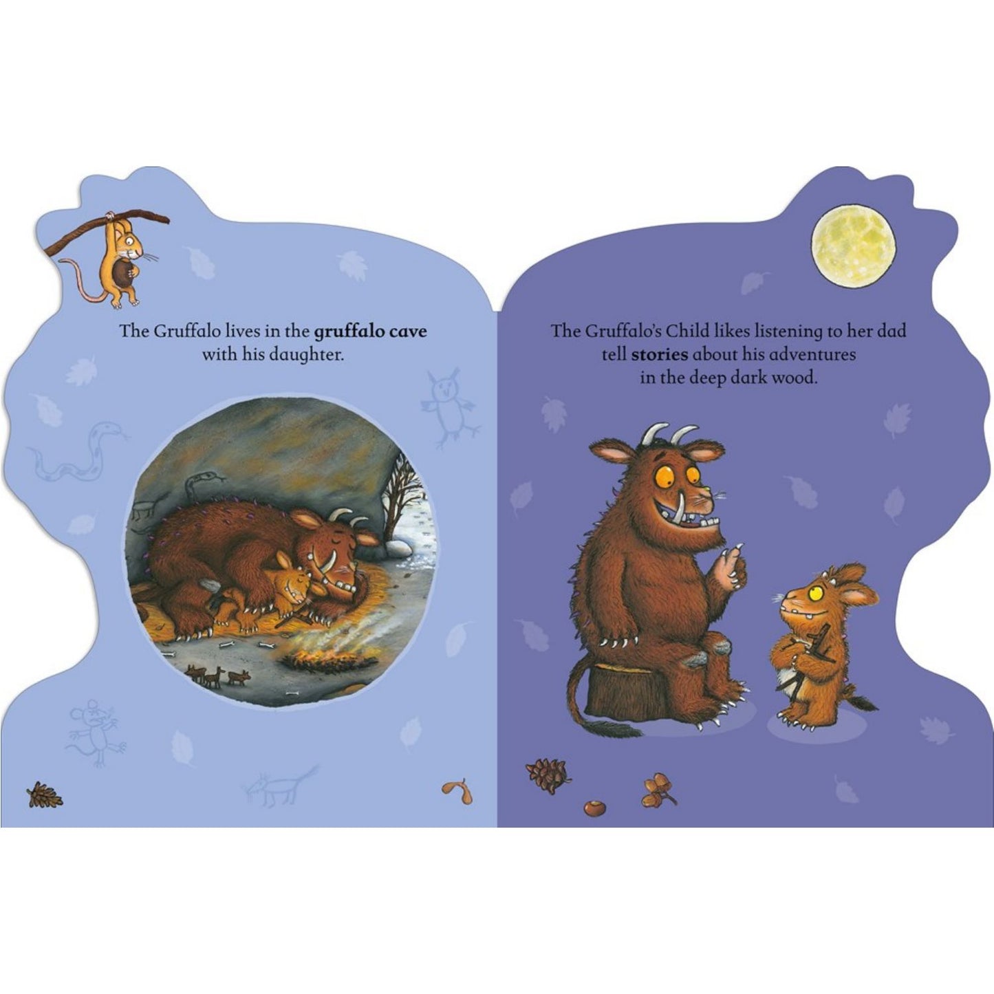 All About the Gruffalo | Shaped Board Book | Children's Story Book