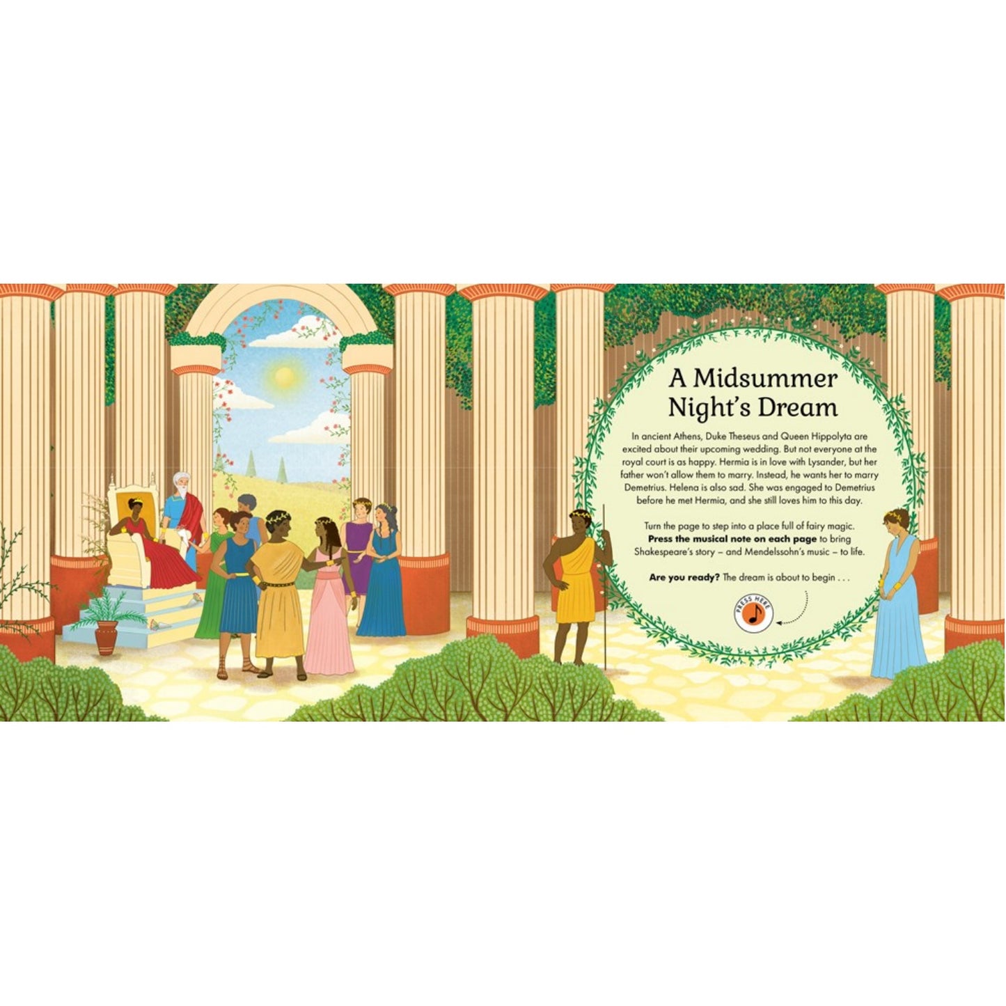 The Story Orchestra: Shakespeare's A Midsummer Night's Dream: Press the note to hear Mendelssohn's music | Children's Book on Music