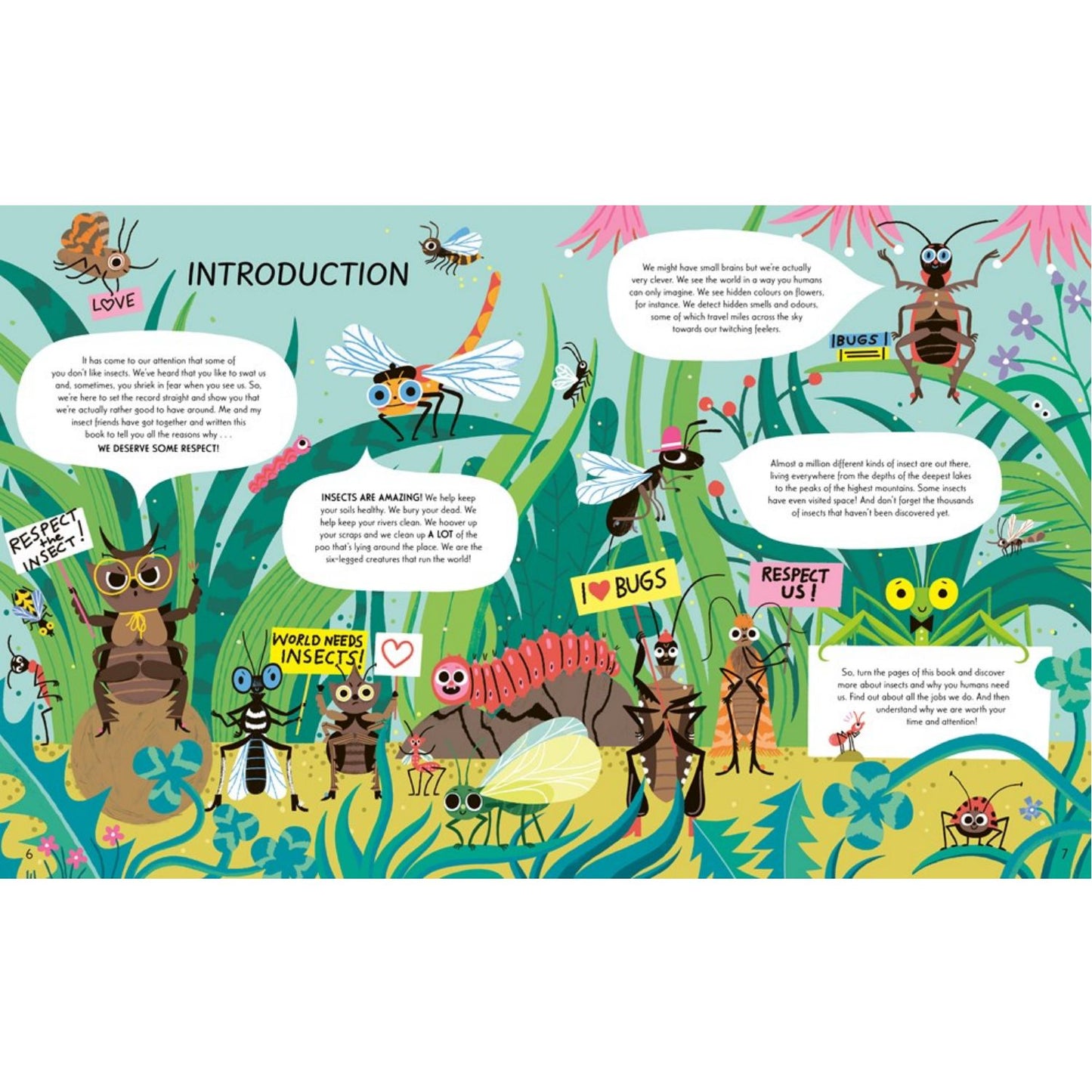 Respect the Insect | Hardcover | Children's Book on Bugs & Spiders