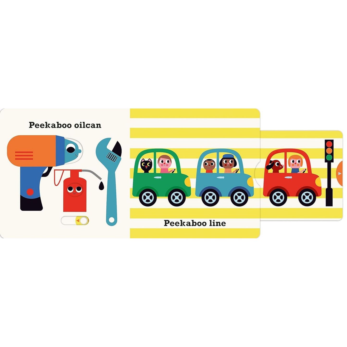 Peekaboo Car | Interactive Board Book for Babies & Toddlers