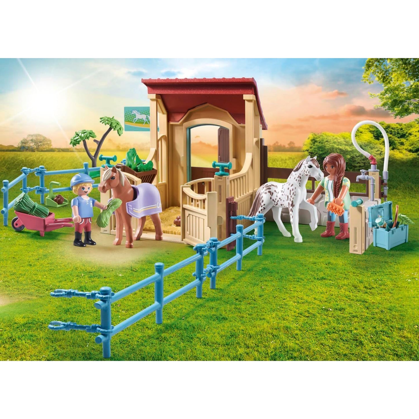 Riding Stable | Horses of Waterfall | Eco-Plastic | 4 - 11 Years