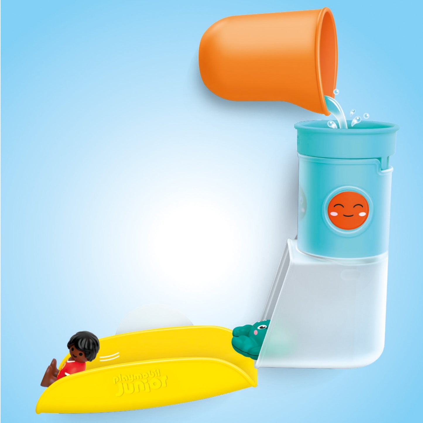 Pour and Play Water Tank with Slide | Junior Aqua | Bath Toys | 1 - 4 Years