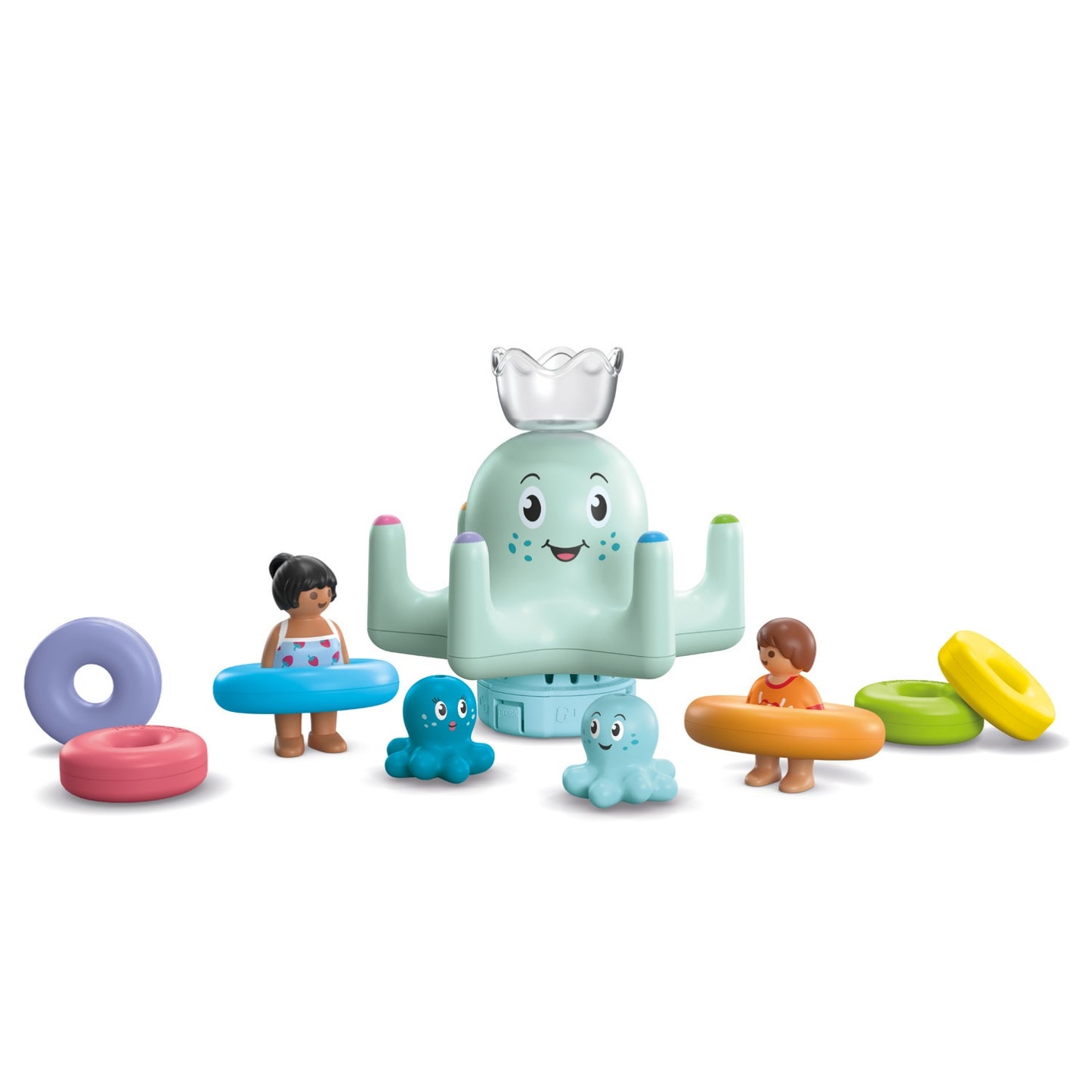 Colourful Kraken | Junior Aqua & Tinti | Bath Toys | 1 - 4 Years