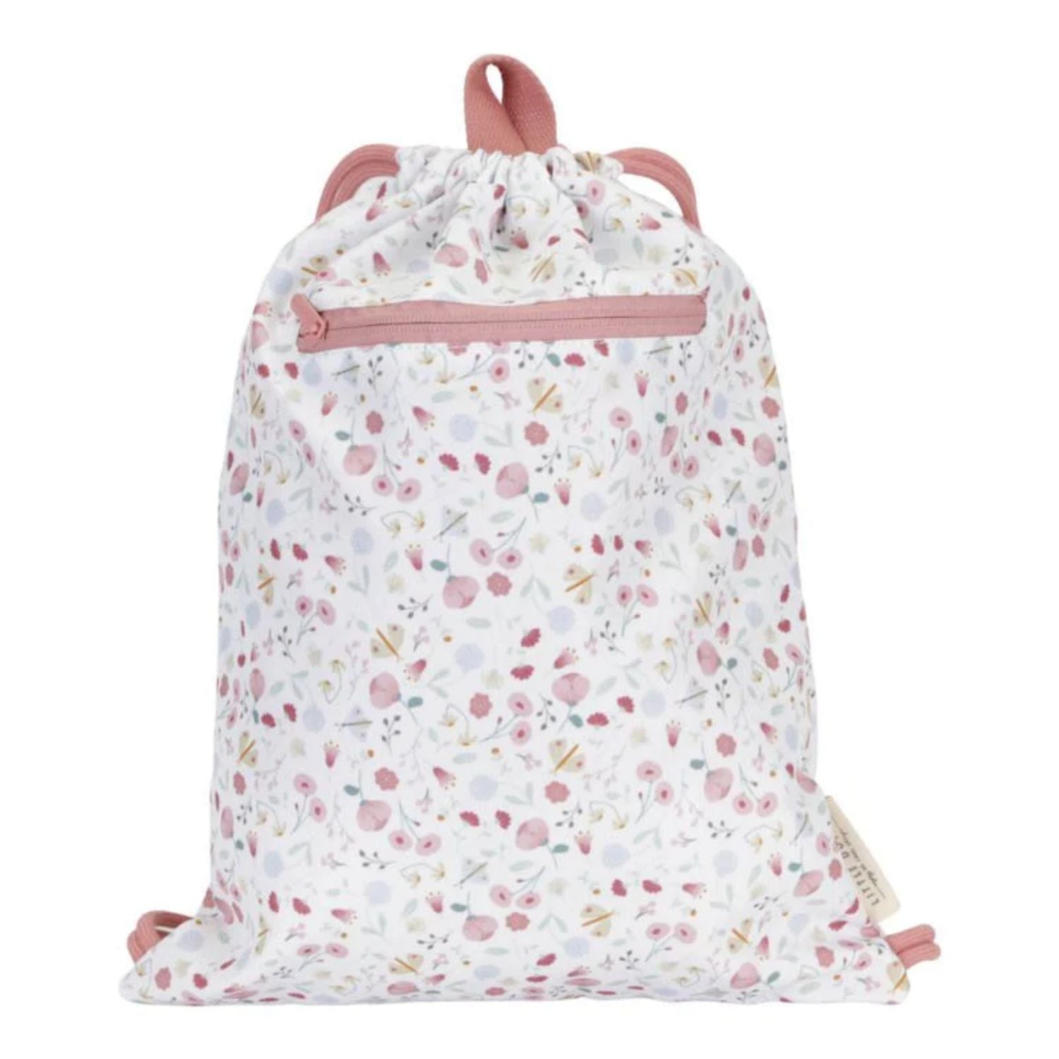 Little Dutch Flowers & Butterflies Children’s String Bag for Creche, Nursery & School | Filled | BeoVERDE Ireland