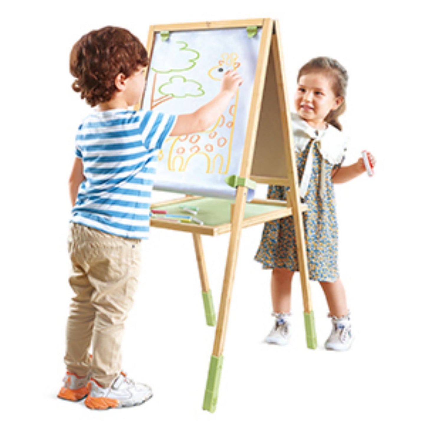 Step Up Bamboo Easel | Educational Toy For Kids