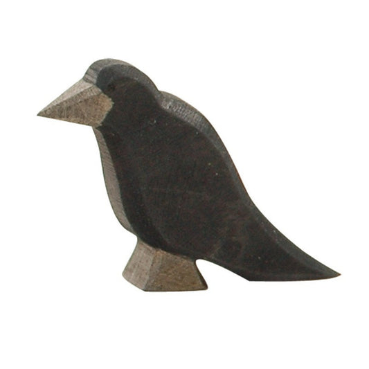 Raven | Woodland Animal Figure | Wooden Toys for Kids