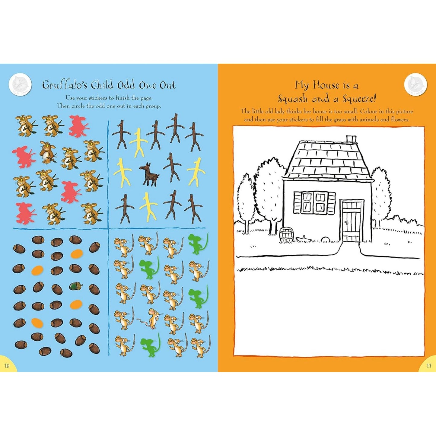 The Gruffalo and Friends Super Sticker Book | Children's Activity Book