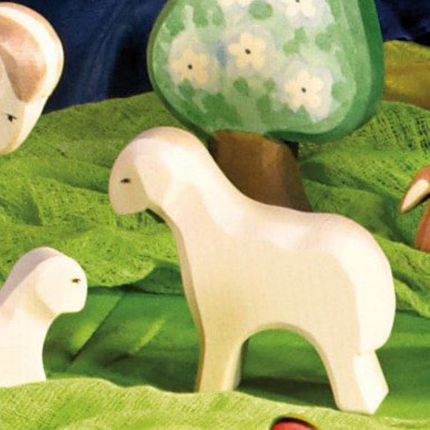 Standing Sheep | Farm Animal Figure | Wooden Toys for Kids