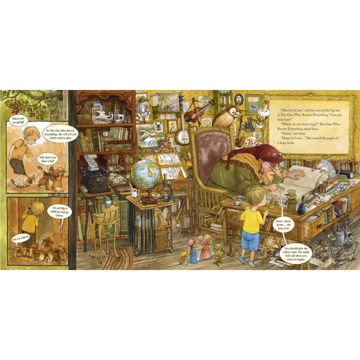 The Yellow Road | Sven Nordqvist | Hardcover | Children's Story Book