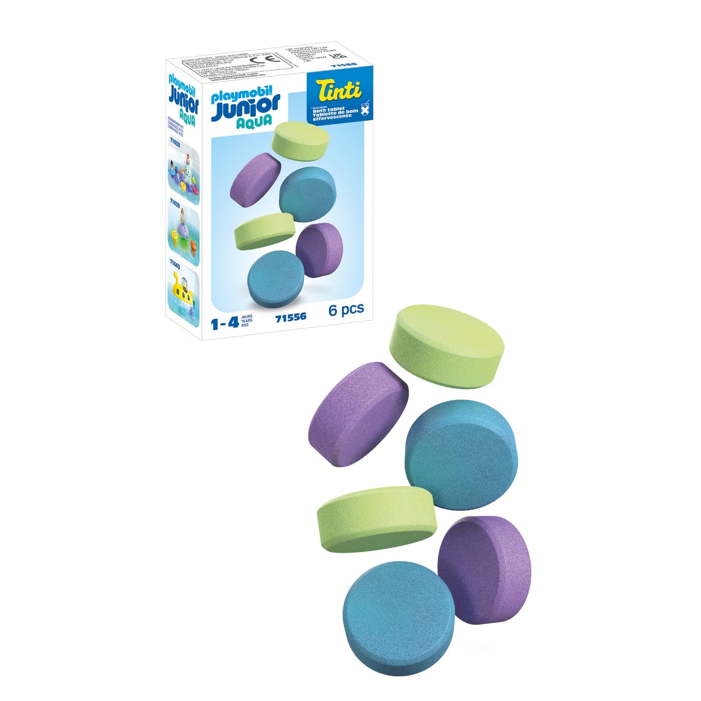 Refill Pack | Junior Aqua & Tinti | Bath Toys | 1 - 4 Years