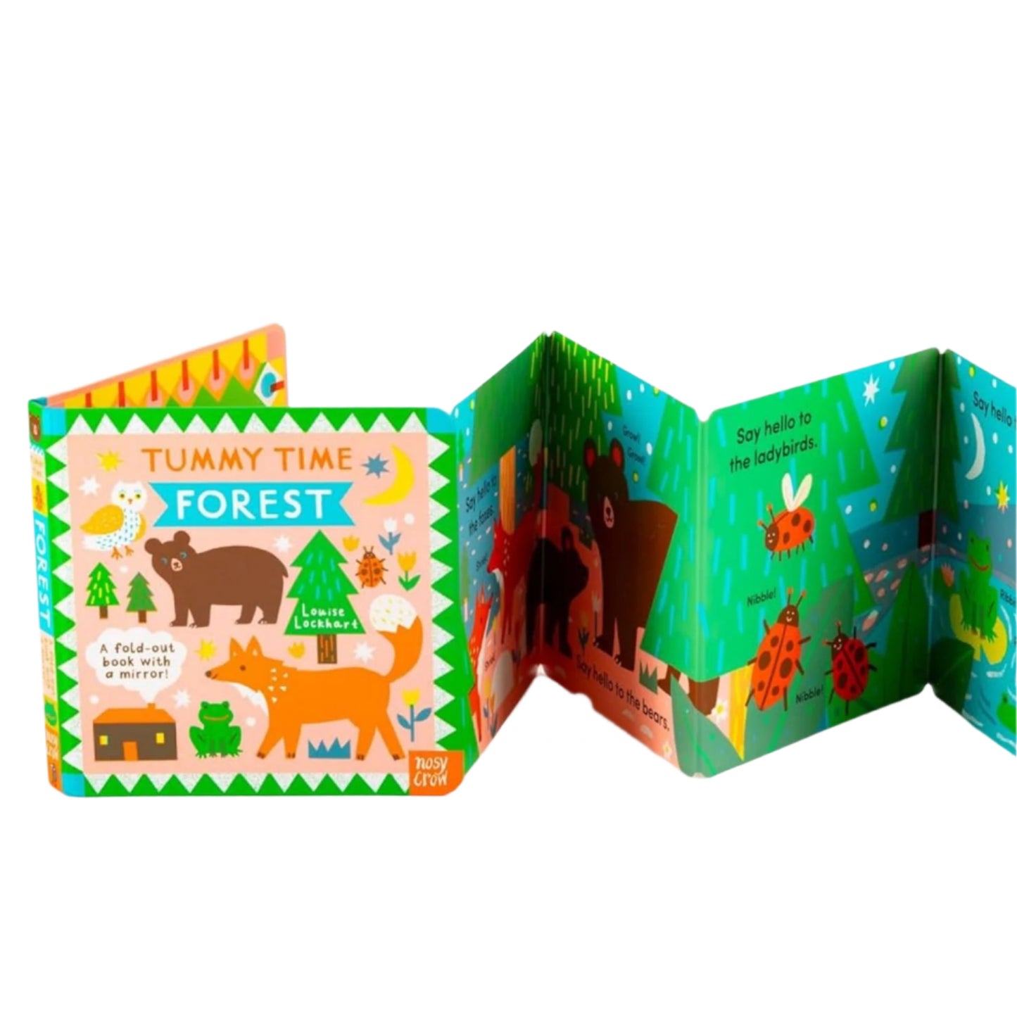 Tummy Time: Forest | Interactive Board Book for Babies & Toddlers