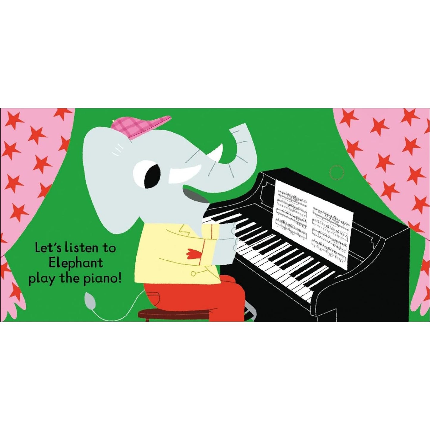 Listen to the Music | Interactive Board Book for Children