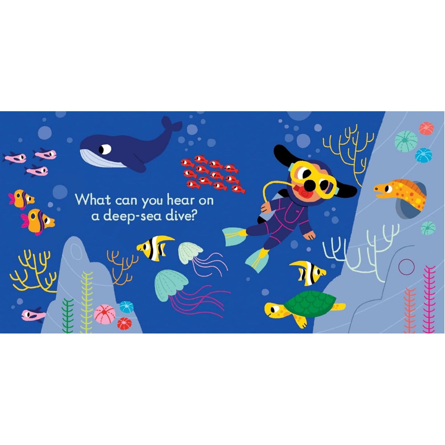 Listen to the Seaside | Interactive Board Book for Children